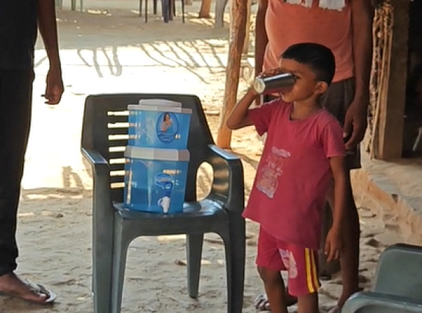 Distribution Of Safe Drinking Water Kits